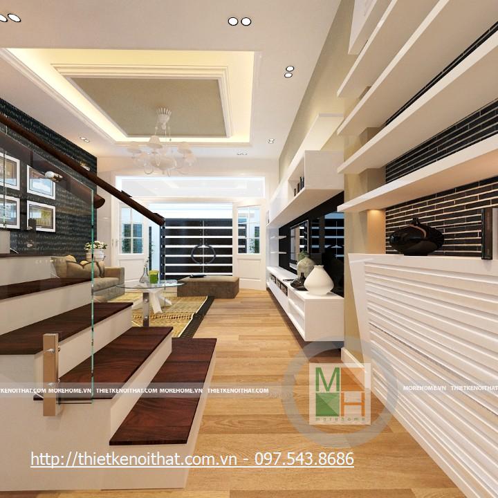Thiết kế nhà lô - Nhà Anh Quân Thái Thính